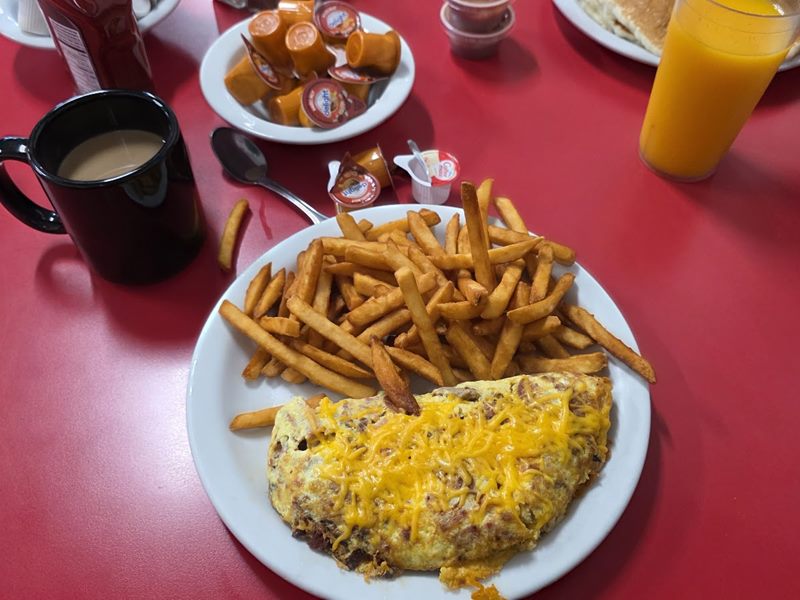 The Corner Café food